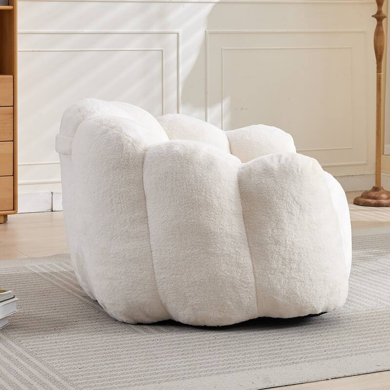 Portable Compression Sofa Bean Bag Chair with Pull Ring, Easy to Move, No Assembly Required, Suitable for Living Room, Bedroom,