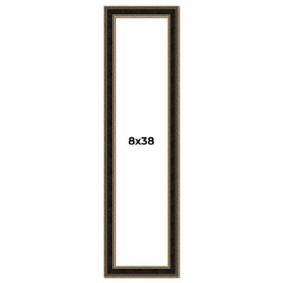 8x38 Frame Gold Antique Vintage Sold Wood Picture Frame | 1.75 Inch