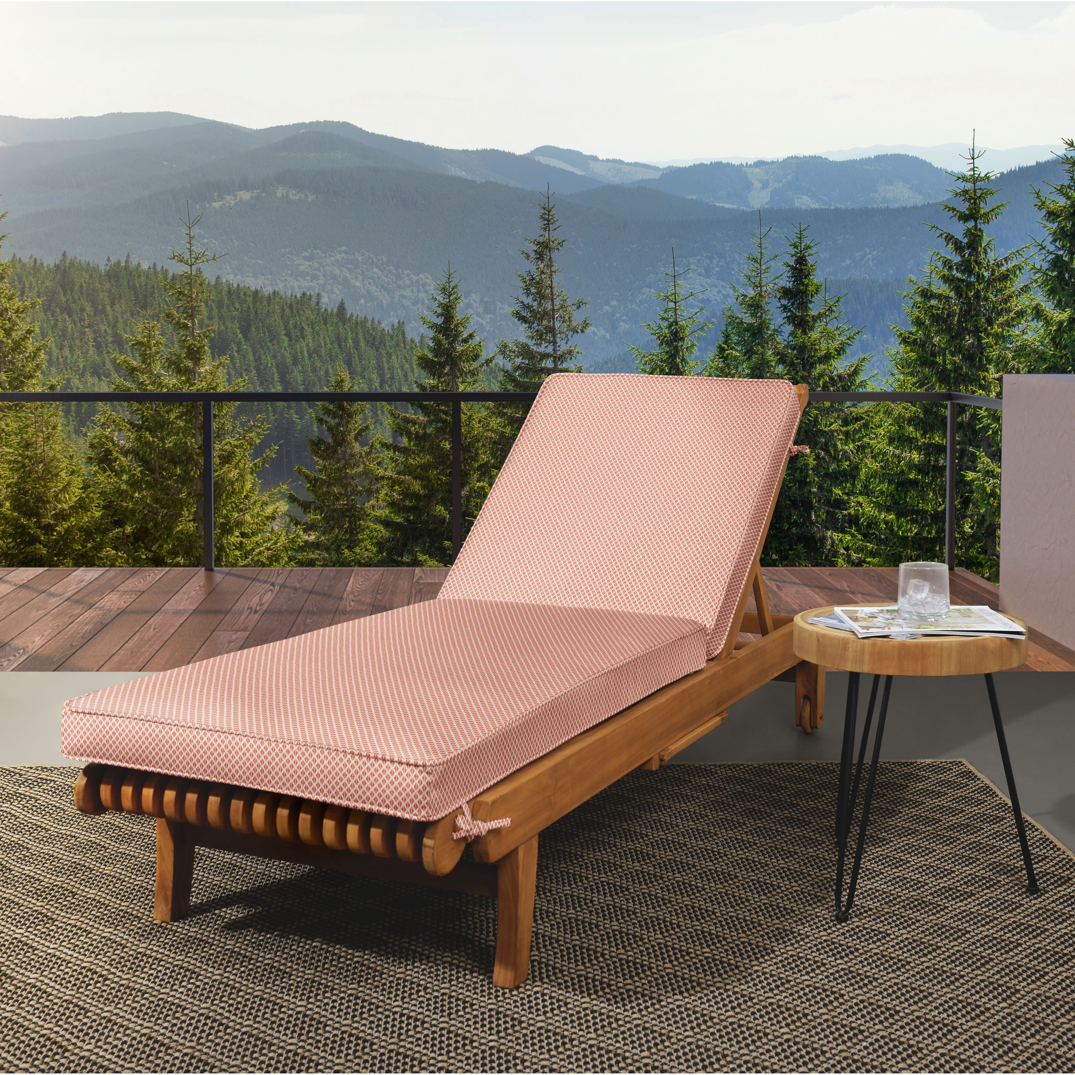 Sunbrella chaise deals lounge cushion