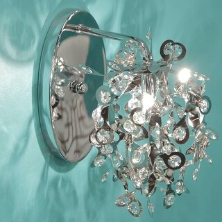 Comet 1-Light Wall Sconce - Polished chrome