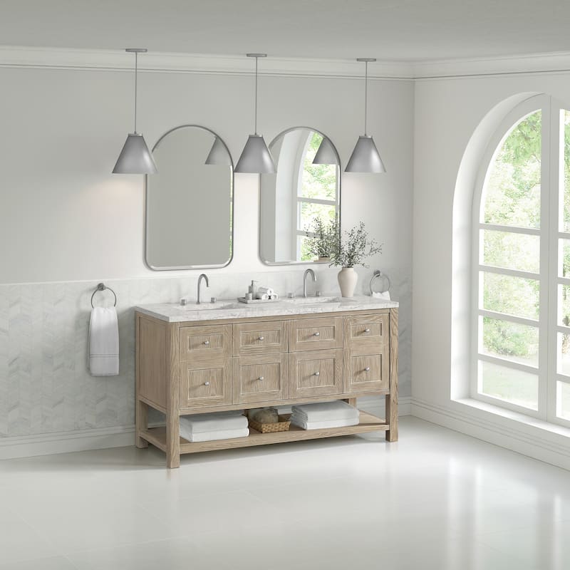 James Martin Vanities 330-V60D-FEJP Breckenridge 60" Free Standing
