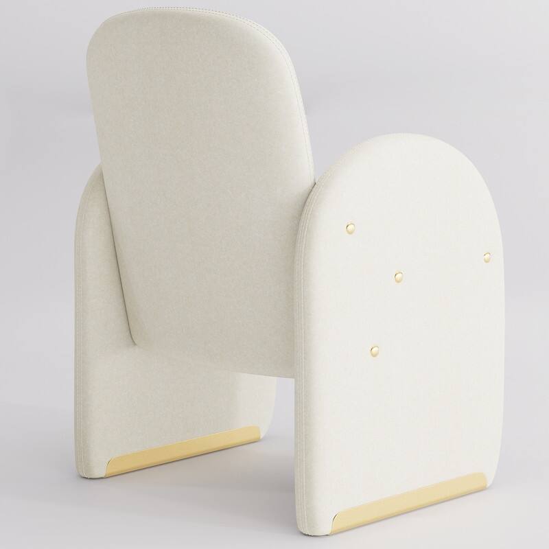Velvet Accent Chair, Modern Living Room Chair for Bedroom, Dining Room