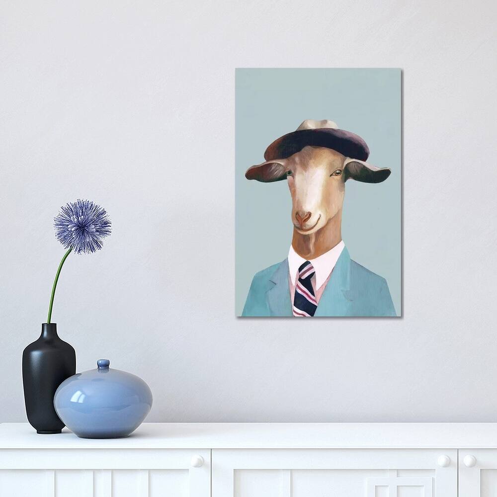 iCanvas "Goat" by Animal Crew Canvas Print