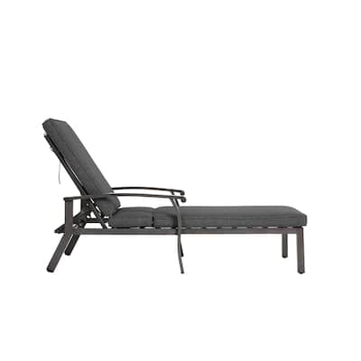 Aluminium Cast Lounge Chair Modern Outdoor Patio Furniture Comfortable Seating