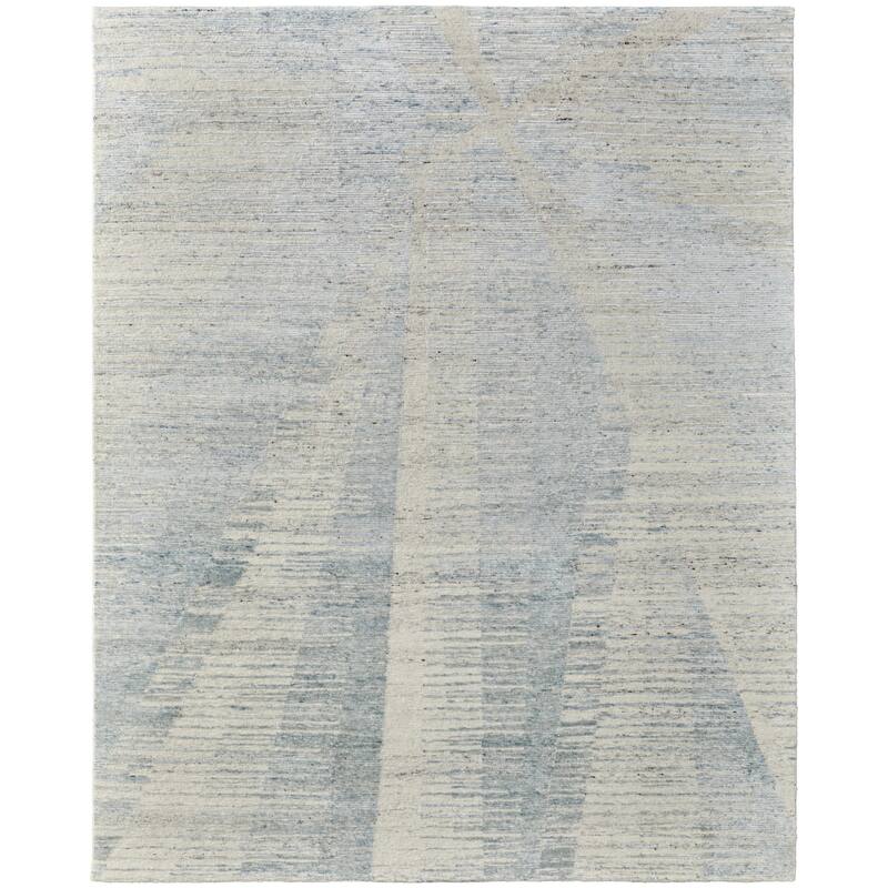 HomeRoots Abstract Casual Rectangle Area Rug - 138.00 in. x 102.00 in. x 0.31 in.