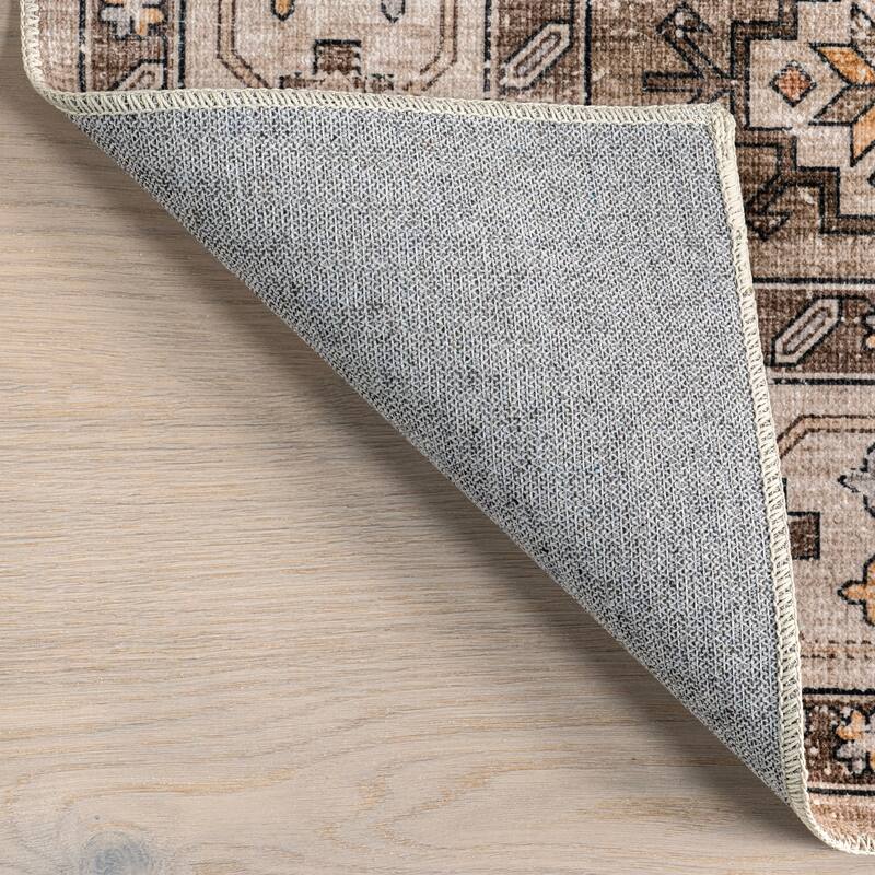 Barbary Distressed Machine Washable Area Rug