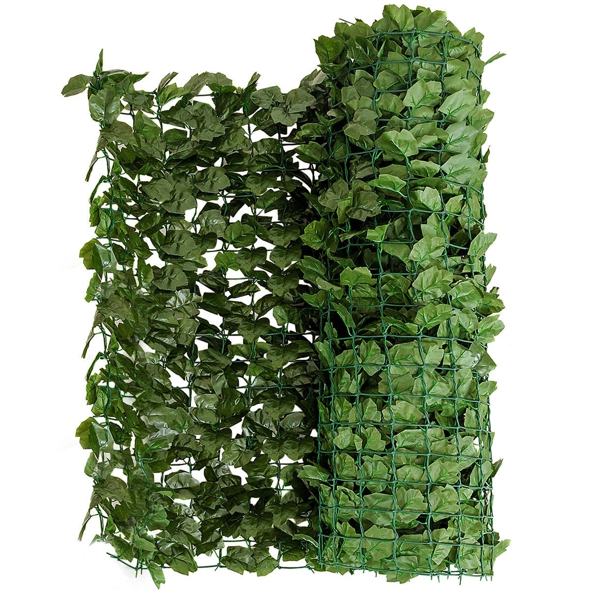 Decorative Artificial Plastic Leaves Willow Screen Garden Office