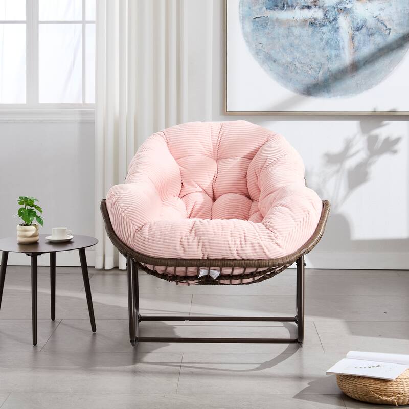 Living Room Rocking Chair with Steel Frame