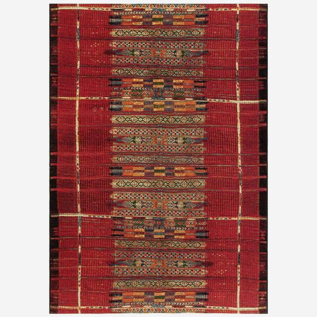 Liora Manne Marina Tribal Stripe Indoor/Outdoor Rug