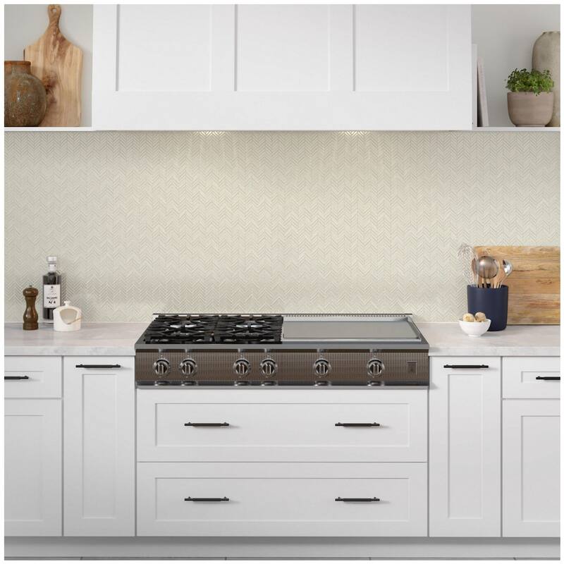 Emser Tile W95REGA1111MMHB Regala - 11" x 11" Chevron Wall Tile -
