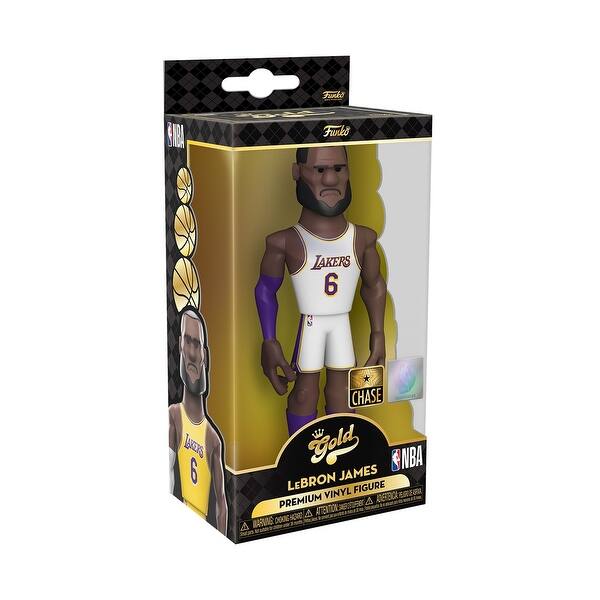 Funko GOLD Los Angeles Lakers LeBron James Premium CHASE VARIANT Vinyl Figure