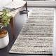 preview thumbnail 14 of 43, SAFAVIEH Handmade Marbella Atina Wool Rug 2'3" x 8' Runner - Black/Ivory - Runner