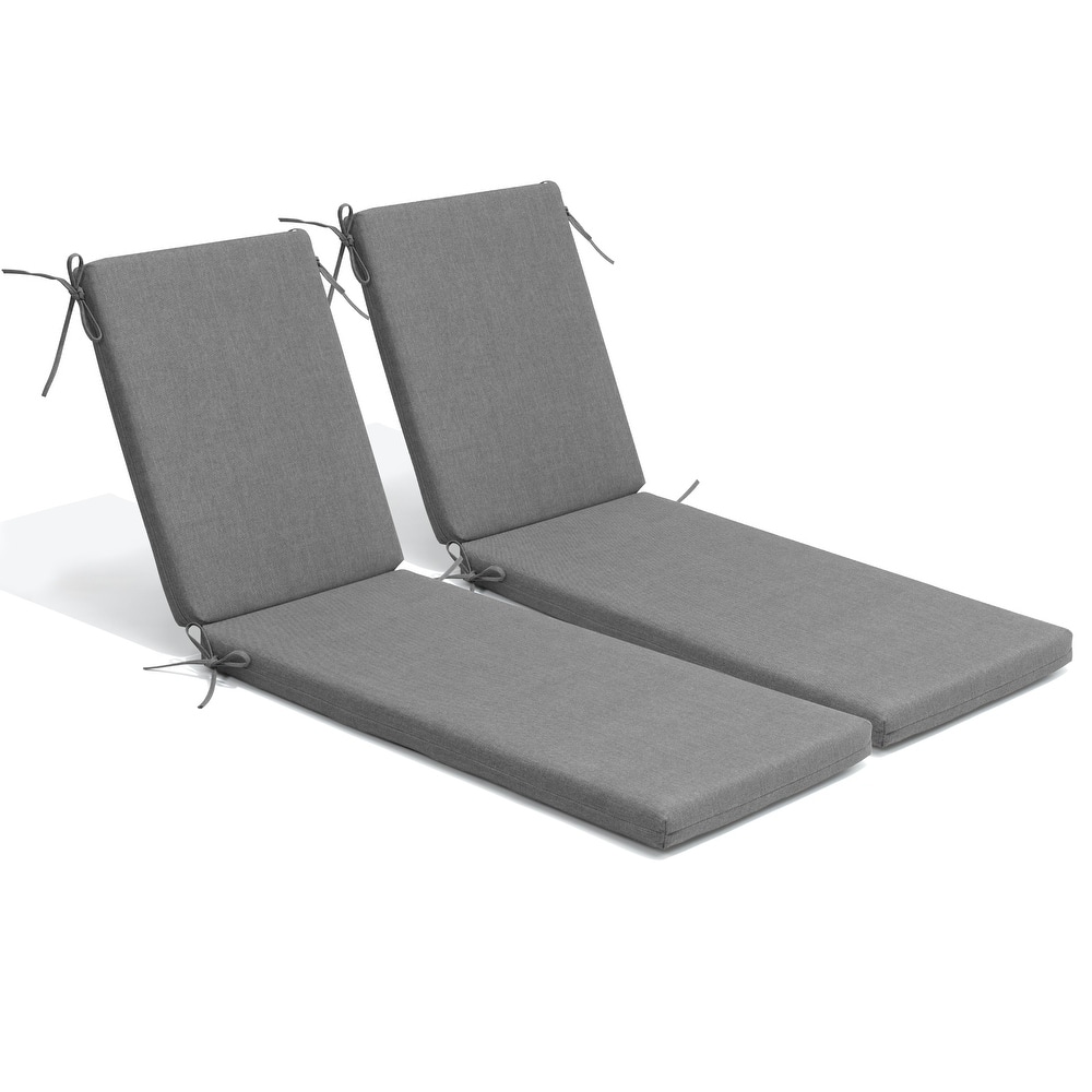 Pellebant Outdoor Patio Chaise Lounge Cushion
