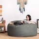 preview thumbnail 13 of 51, Jaxx 5-ft. Giant Bean Bag Chair Charcoal