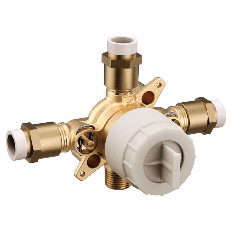 Moen M-Core 4 Port Pressure Balanced 1/2" CPVC Tub and Shower Valve - Natural