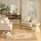 preview thumbnail 14 of 12, Nourison Vintage Washables Indoor only Gold Persian Area Rug 5'3" x 7'3" - Gold