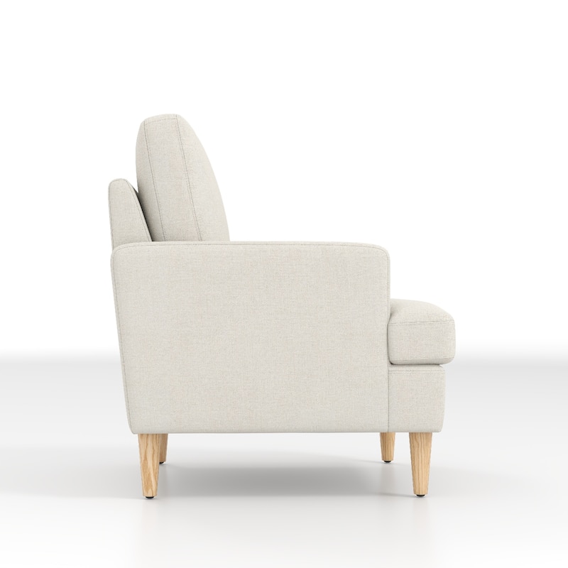 set of 2 Accent Chair for Bedroom Living Room with Wood Legs