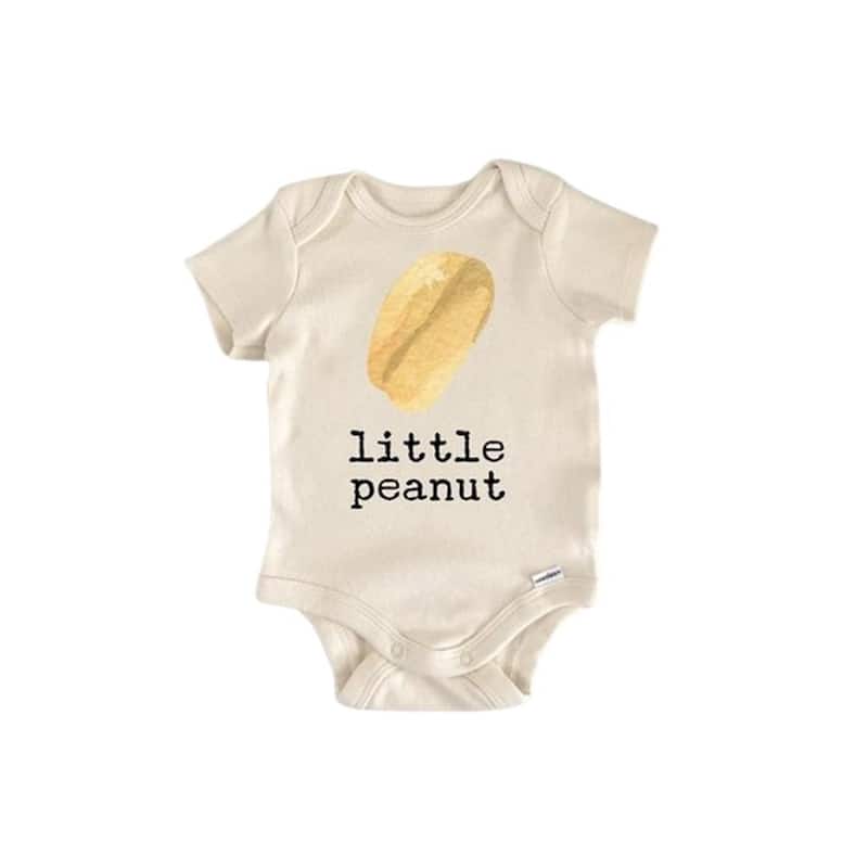 Little Peanut Nut - Baby Boy Girl Clothes Infant Bodysuit Funny Cute Newborn