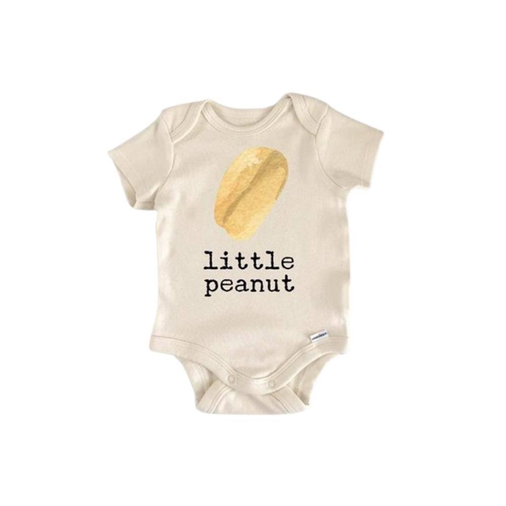Little Peanut Nut - Baby Boy Girl Clothes Infant Bodysuit Funny Cute Newborn