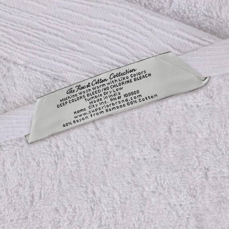 Superior Sierra Rayon From Bamboo Cotton Blend Bath Sheet Set of 2