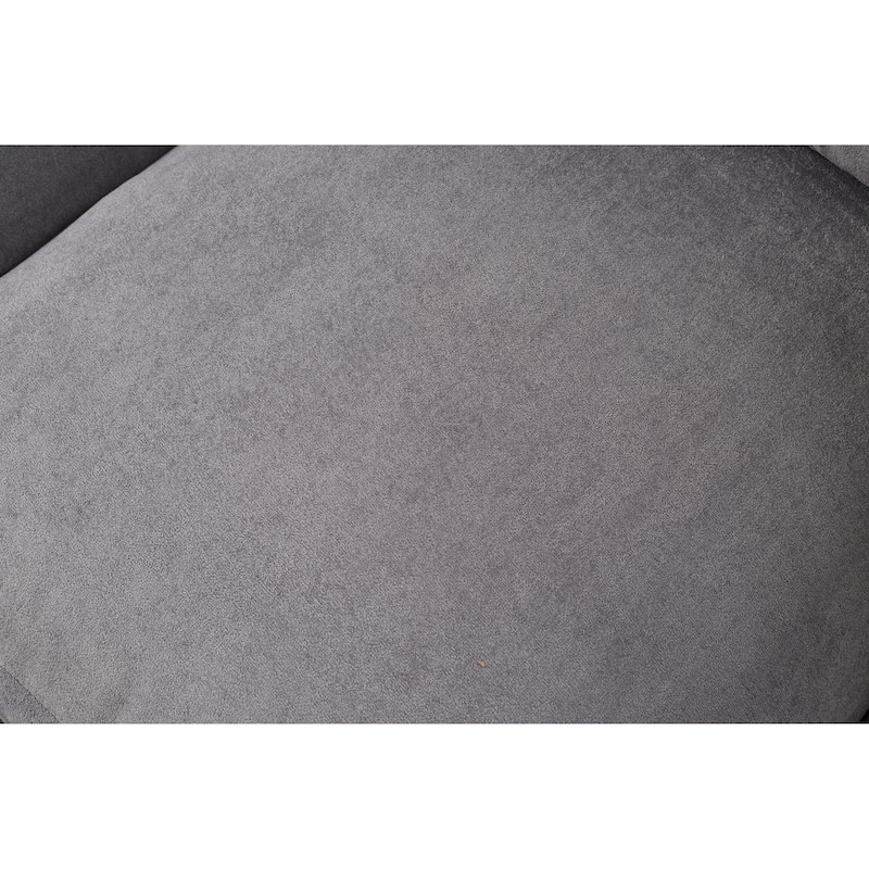 U-Shaped Sectional Sofa with Movable Ottomans, Comfy Corduroy Deep Seat Sofa, Large 4 Seat Sofa with Storage Armrests