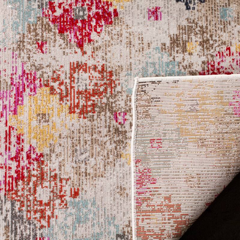 SAFAVIEH Montage Reike Boho Indoor/ Outdoor Waterproof Patio Backyard Rug