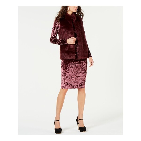 michael kors purple dress