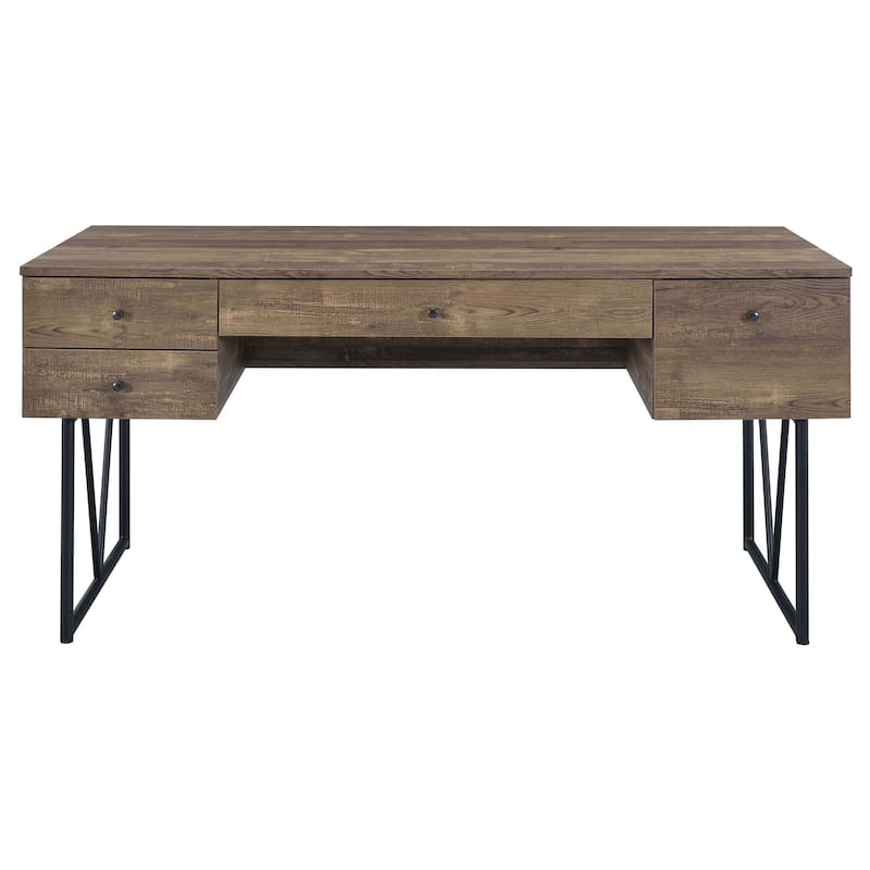 Analiese Farmhouse 63-inch 4-Drawer Writing Desk