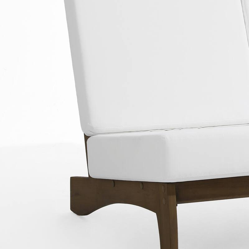 Outdoor Patio Solid Wood Chairs Loveseat Table Chat Set with Cushion