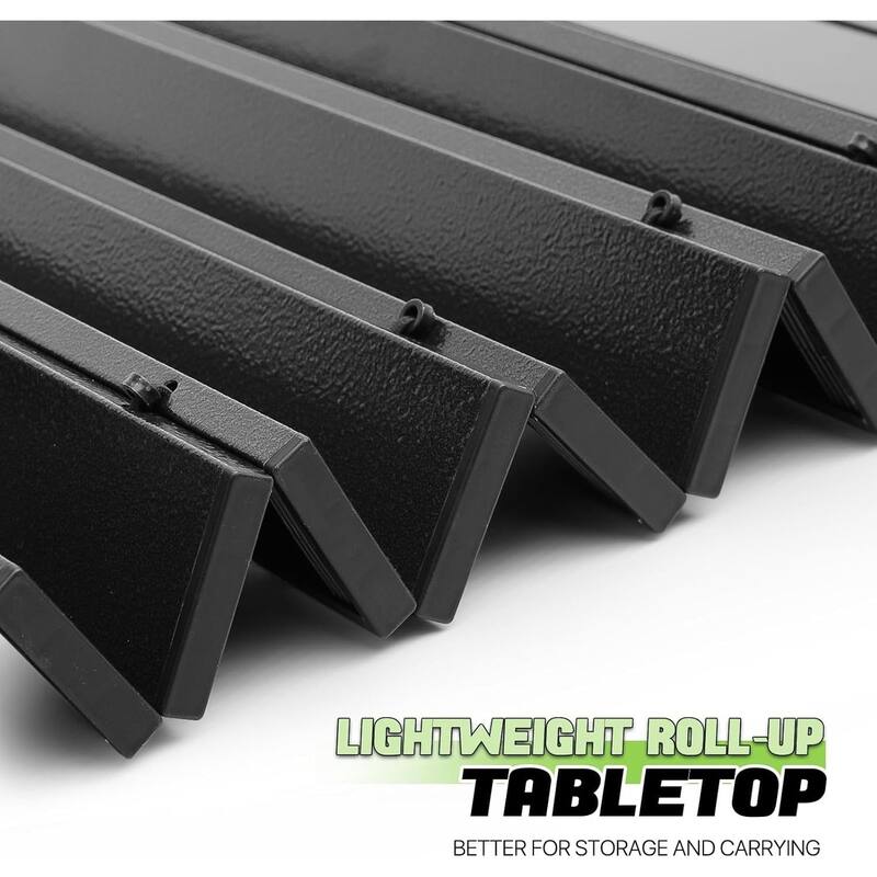 Adjustable Height Folding Table with Storage Bag