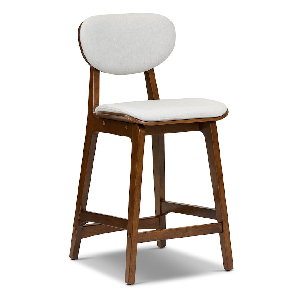 Poly & Bark Buckey 27" Seat Height Counter Stool With Removable Washable Covers