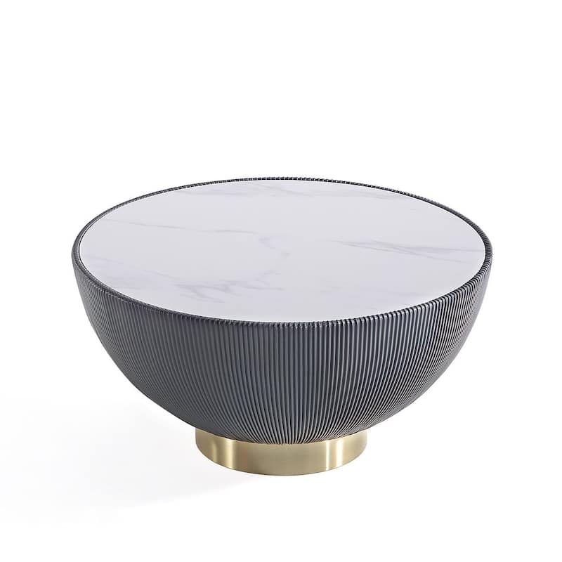 Manhattan Comfort Modern Anderson Upholstered Coffee Table