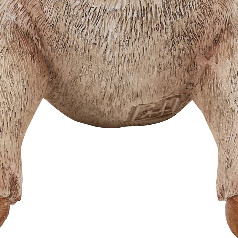 Yoga Pig Outdoor Garden Statue - 14.25"
