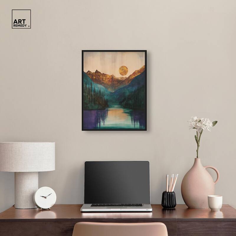 Secrets of the Lake Canvas by Art Remedy