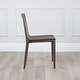 preview thumbnail 8 of 13, Hilton Modern Leather Upholstered Dining Chair
