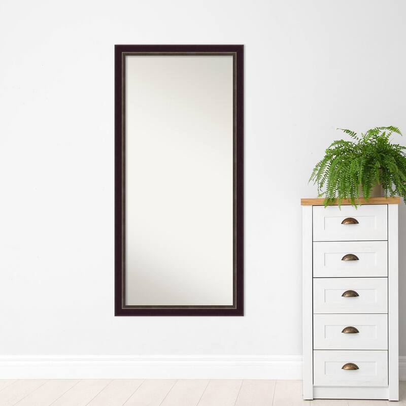 Oversized Wall Mirror Choose Your Custom Size - Signore Bronze Frame