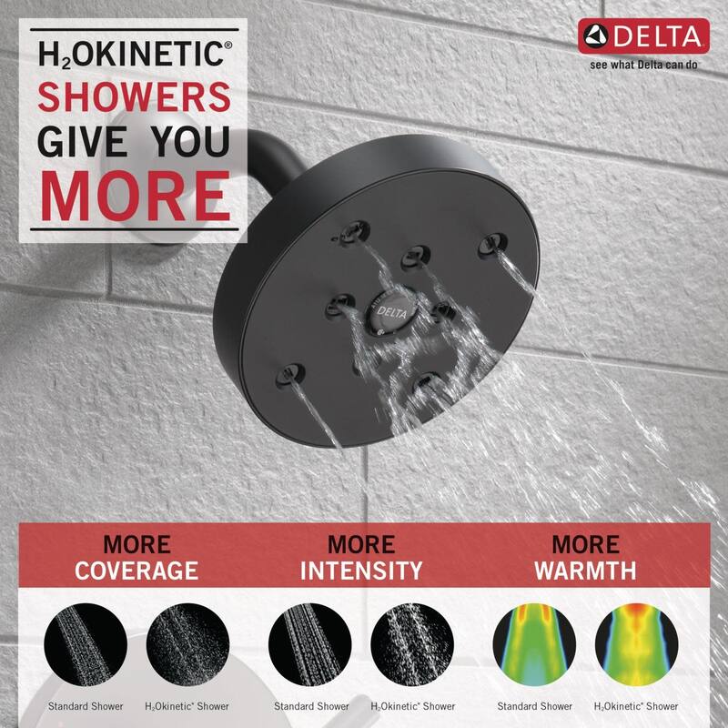 Delta Trinsic Monitor 14 Series Single Function Pressure Balanced Tub
