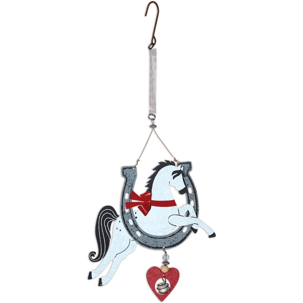 "Winter" The White Horse Bouncy - Set of 3