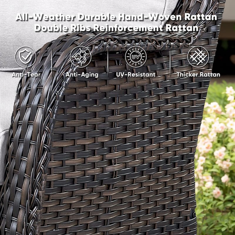 Outdoor Glider Sofa Funitre Set