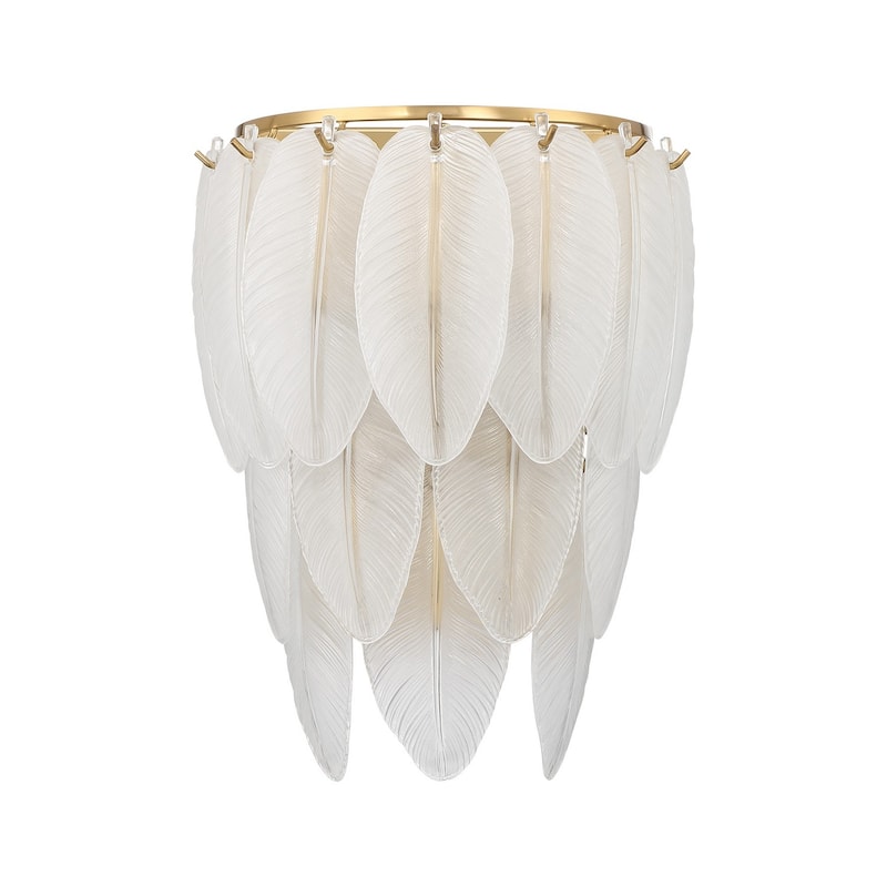 Boa 3-Light Wall Sconce in Warm Brass by Breegan Jane - Warm Brass