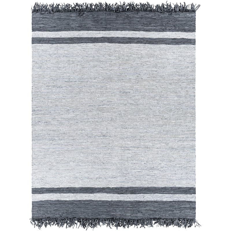 Artistic Weavers Andaman Rustic Leather/Cotton Handmade Area Rug