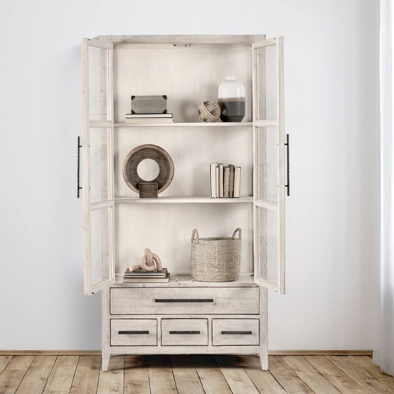 Simon Tall Cabinet by Kosas Home - 43Wx17Dx87H