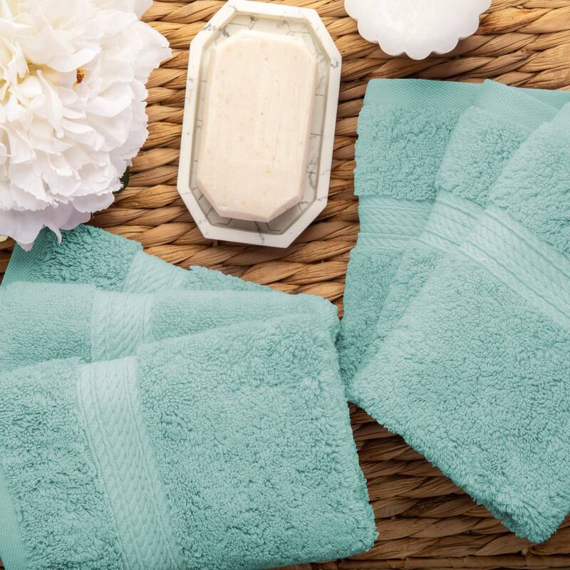 Superior Marche Egyptian Cotton 6 Piece Face Towel Set