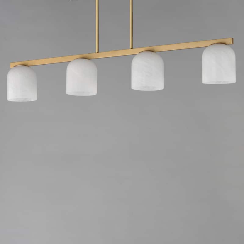Maxim 21236 Scoop 4 Light 46" Wide Linear Pendant