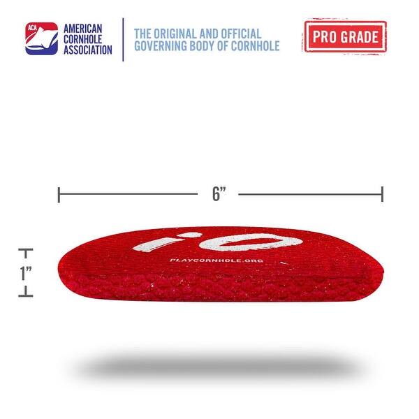 Ohio Red Dual Sided Cornhole Bags