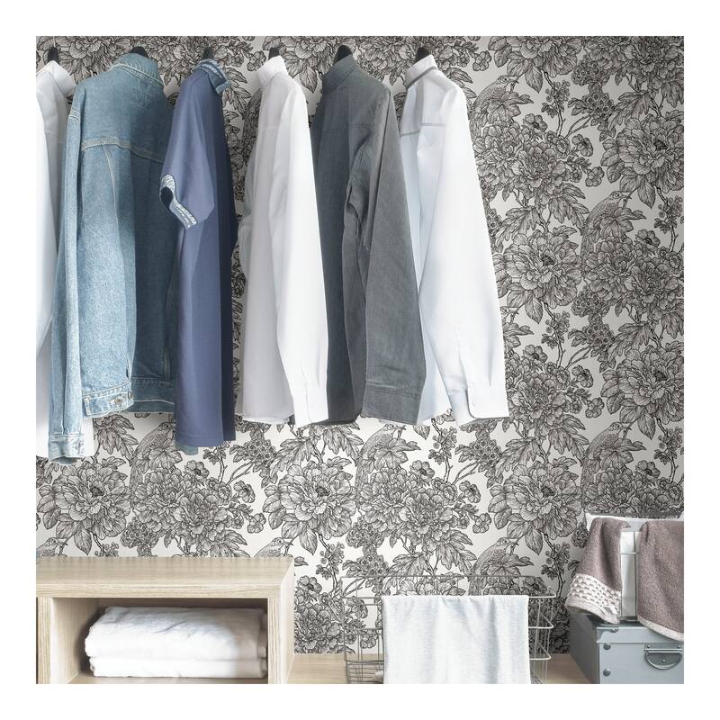 NuWallpaper Sudbury Peel & Stick Wallpaper - 216in x 20.5in x 0.025in