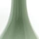 preview thumbnail 26 of 26, 26.25 in. Aqua Ceramic Tear Drop Shaped Table Lamp