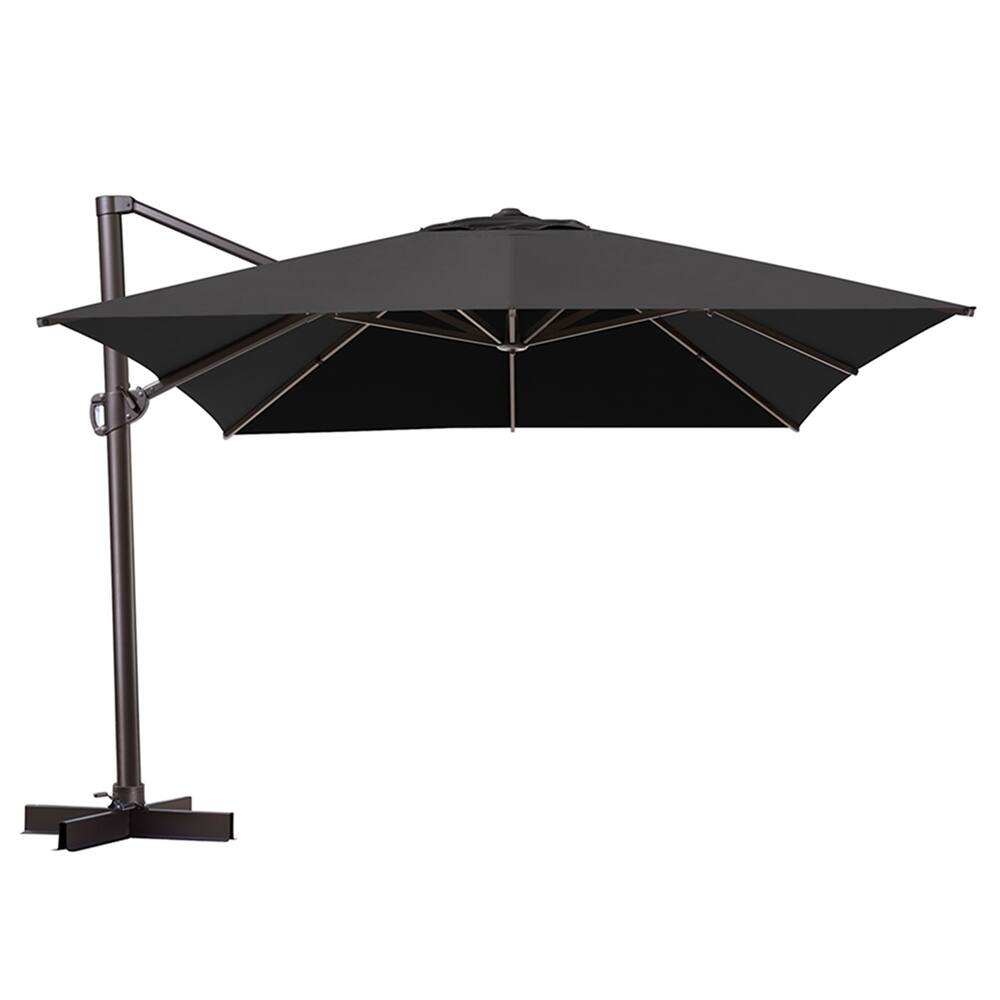 Pellebant 10x13 FT Patio Cantilever Umbrella Outdoor Offset Umbrella with No Base
