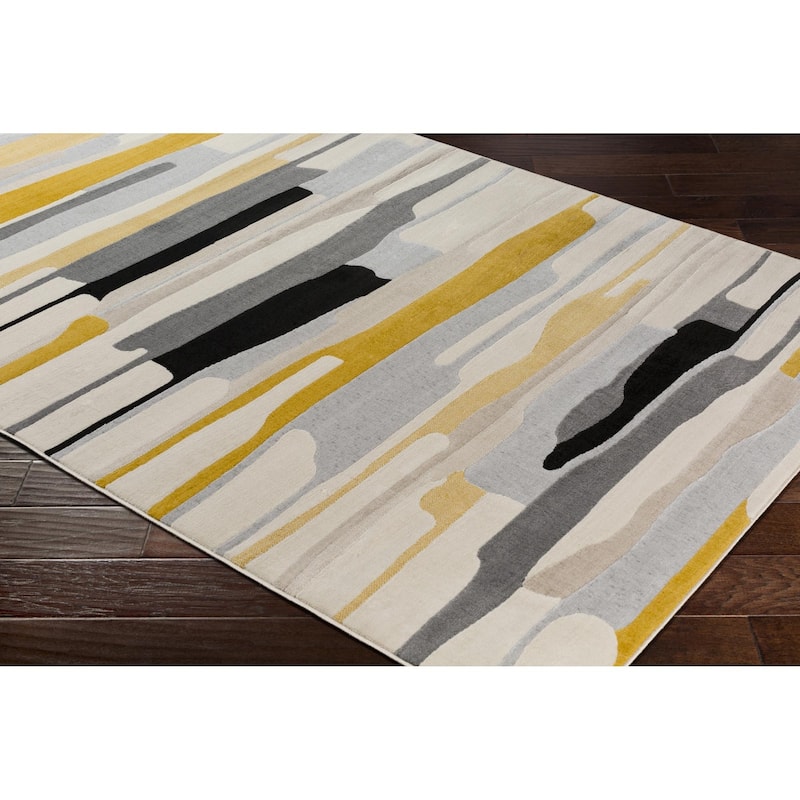 Livabliss City Mid-Century Abstract Area Rug