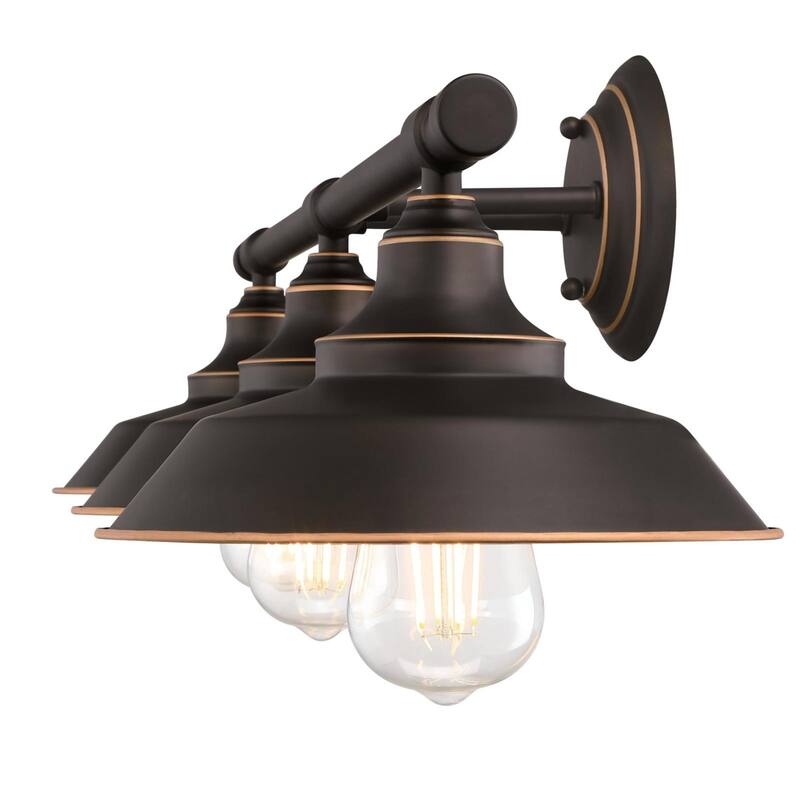 Westinghouse Iron Hill Three-Light Indoor Wall Fixture